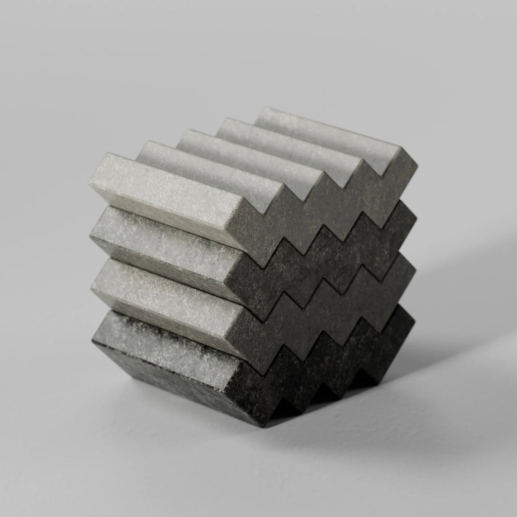 Polished Weathered Concrete PBR Texture - Example Scene Visualization | Superellipse