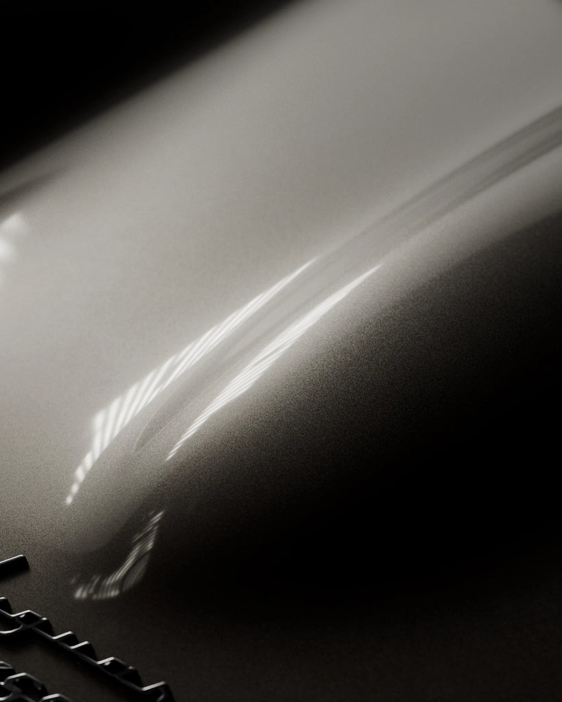 Arabica Brown Metallic Gloss Paint PBR Texture - Example Scene Visualization | Superellipse