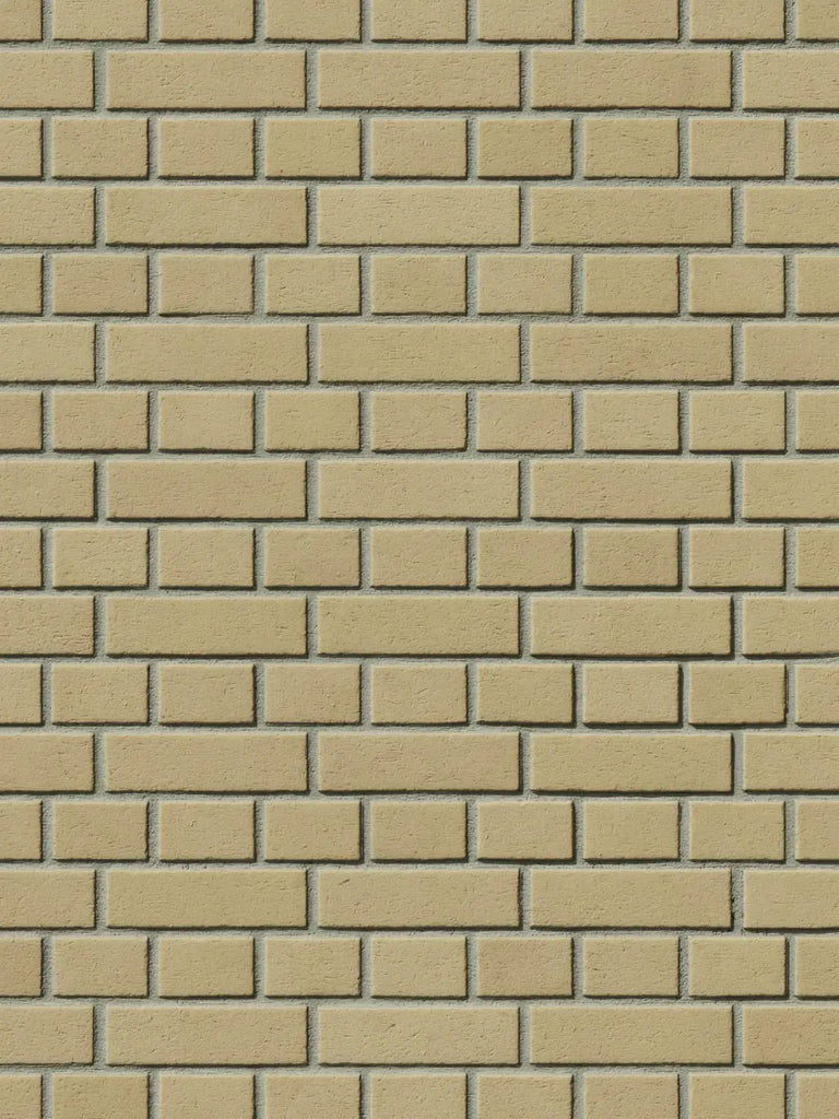 Rosemont Buff Yellow Smooth English Bond Brick PBR Texture - Example Scene Visualization | Superellipse