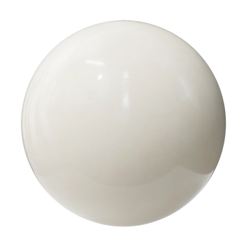 Ivory Enamel Coated Aluminium Metal PBR Texture - Sphere Swatch Preview | Superellipse