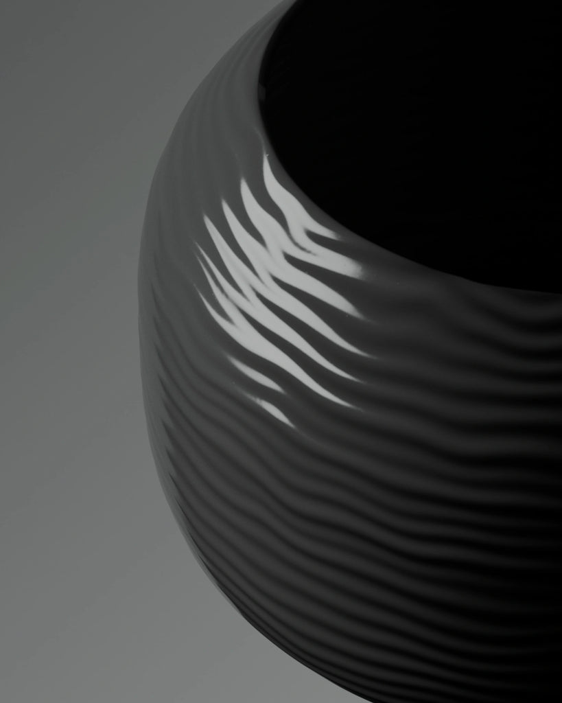 Ripple Grooved Tactile Plastic PBR Texture - Example Scene Visualization | Superellipse