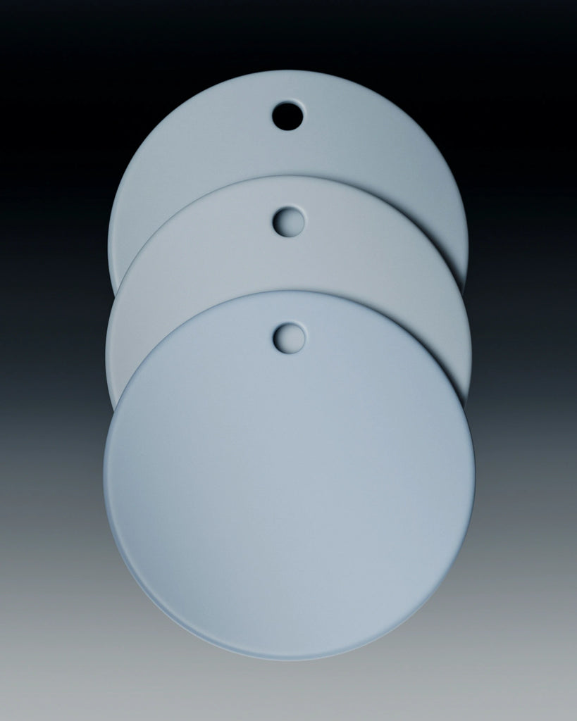 Parma Blue Satin Finish Plastic PBR Texture - Example Scene Visualization | Superellipse