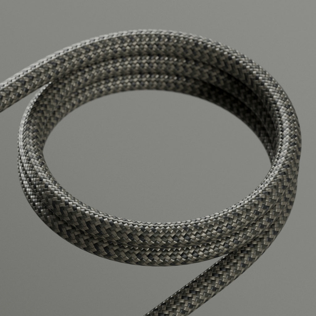 Tactical Khaki Braided Cord PBR Texture - Example Scene Visualization | Superellipse
