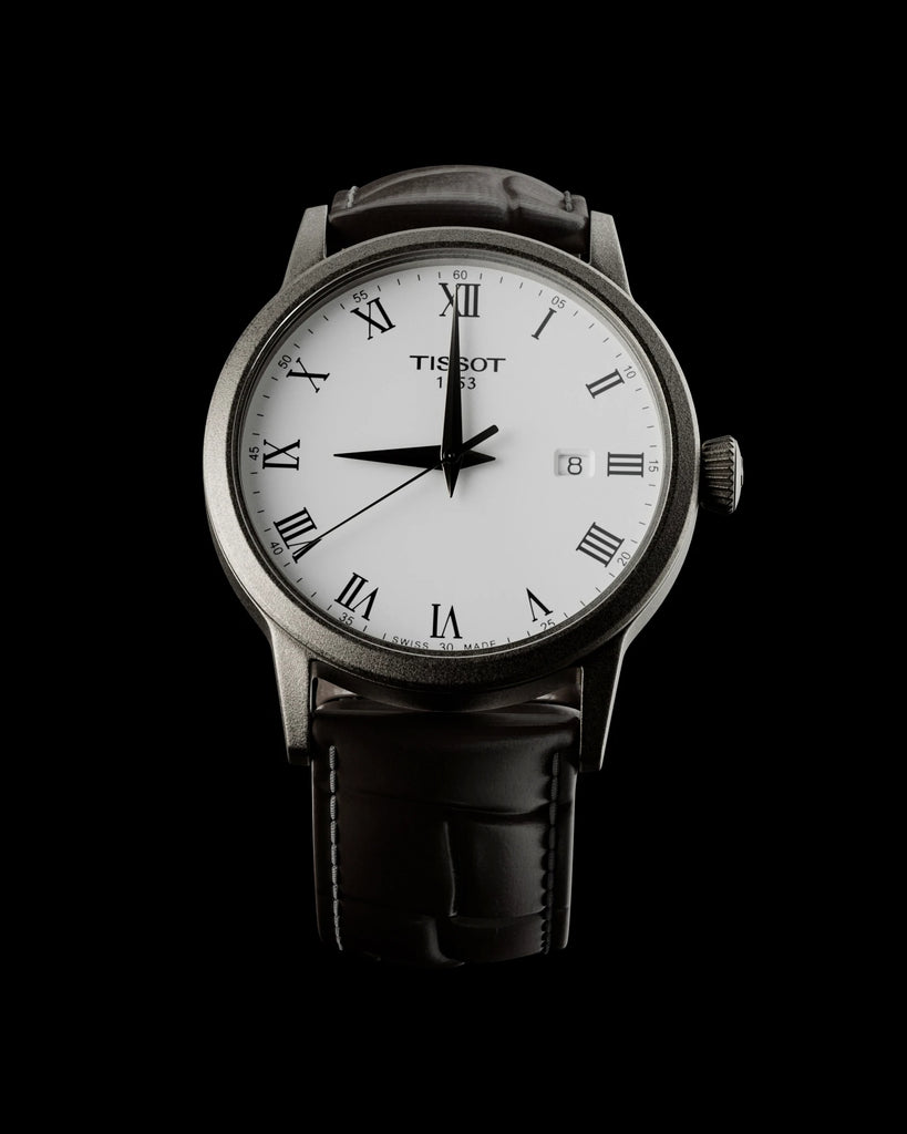 Sandblasted Titanium Metal PBR Texture - Example Scene Visualization | Superellipse