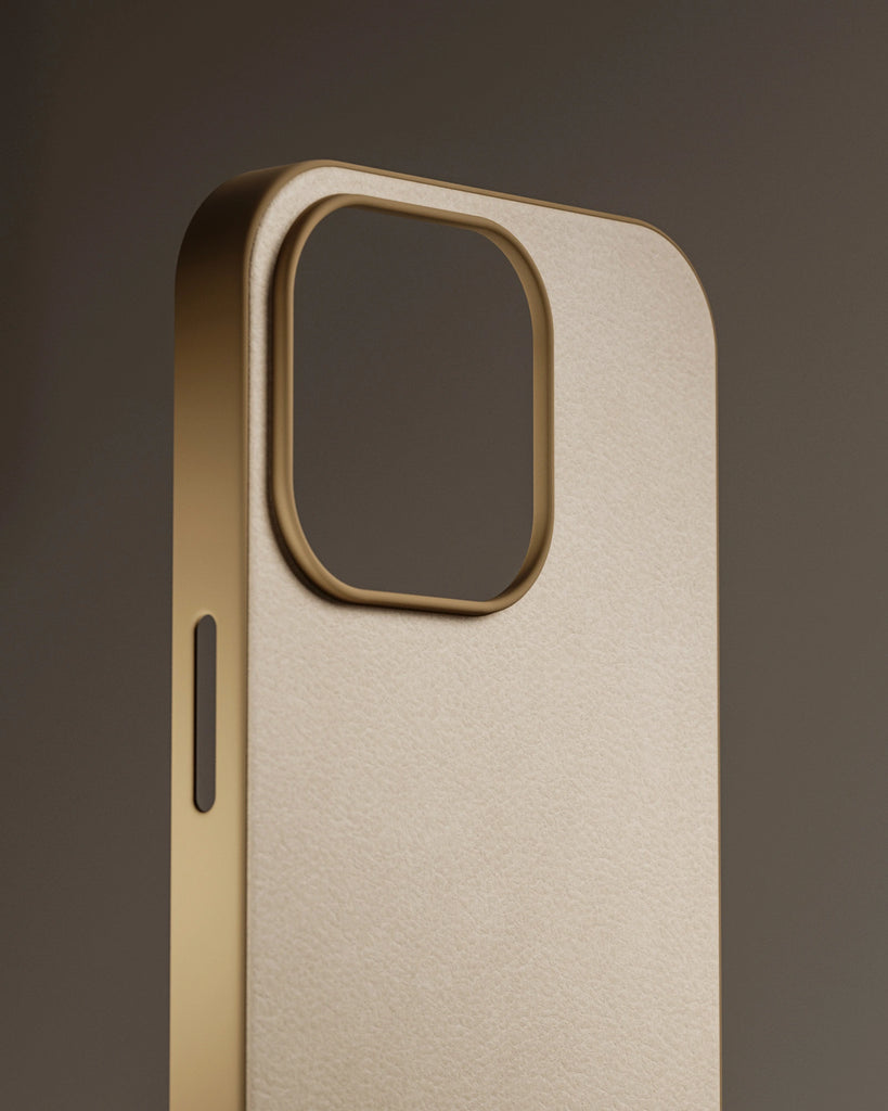 Aniline Top Grain Leather Nature Beige PBR Texture - Example Scene Visualization | Superellipse