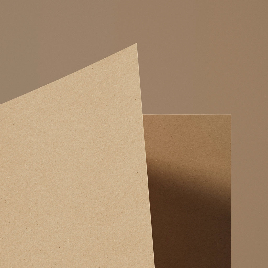 Natural Finish Beige Kraft Paper PBR Texture - Example Scene Visualization | Superellipse