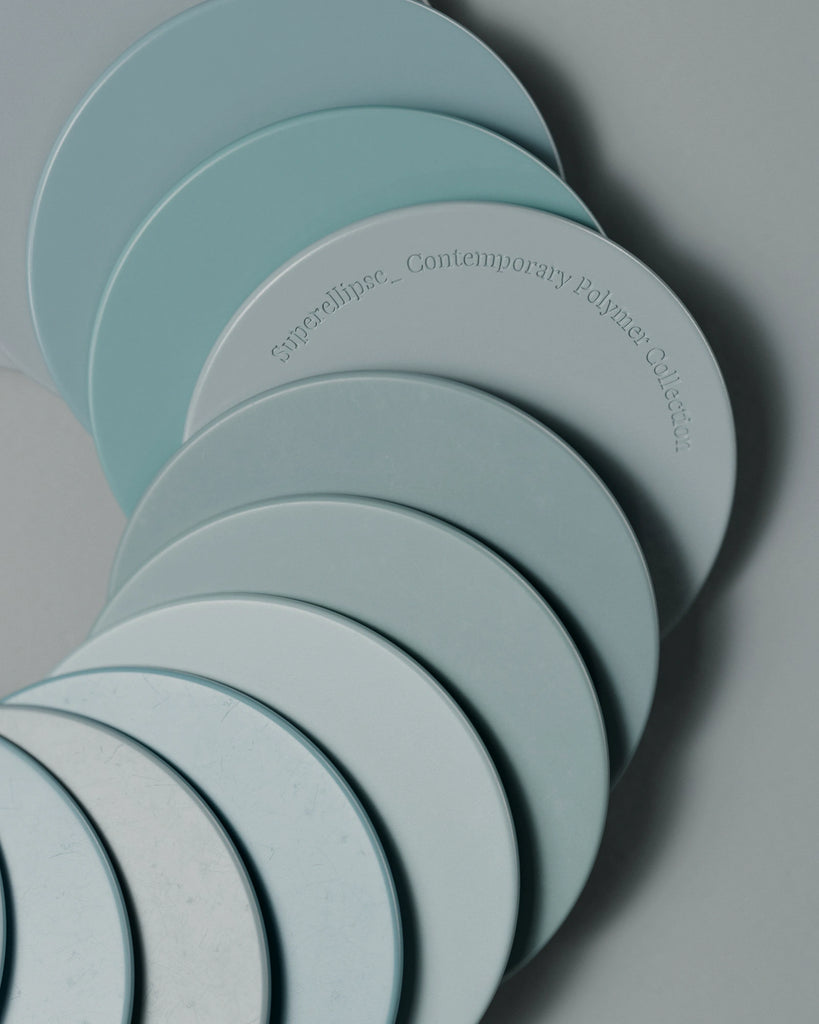 Berrington Blue Heavily Damaged Plastic PBR Texture - Example Scene Visualization | Superellipse