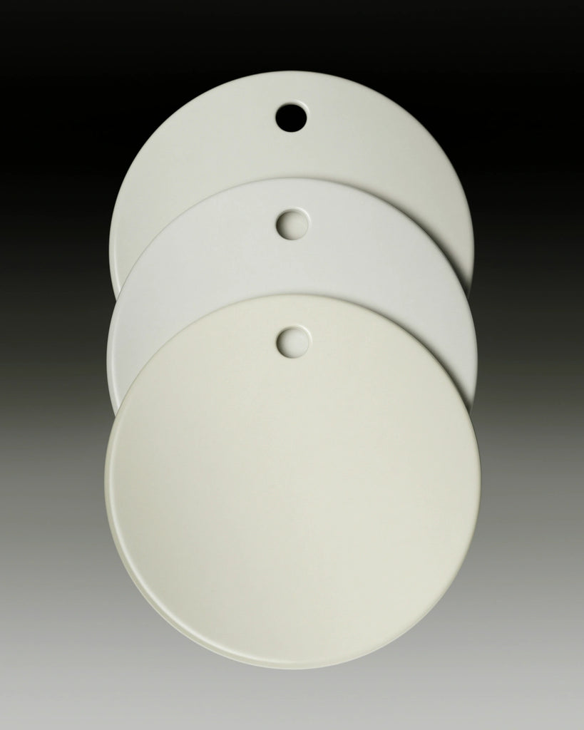 Off White High Gloss Finish Plastic PBR Texture - Example Scene Visualization | Superellipse