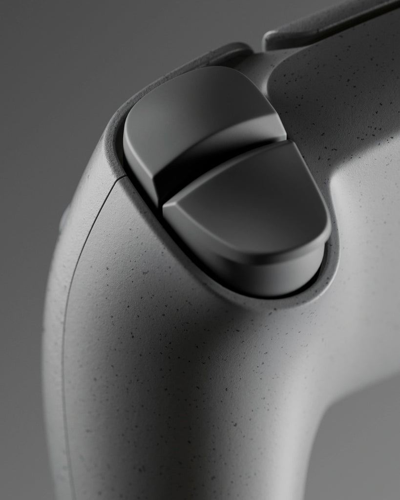 Dark Speckled Light Grey Plastic PBR Texture - Example Scene Visualization | Superellipse