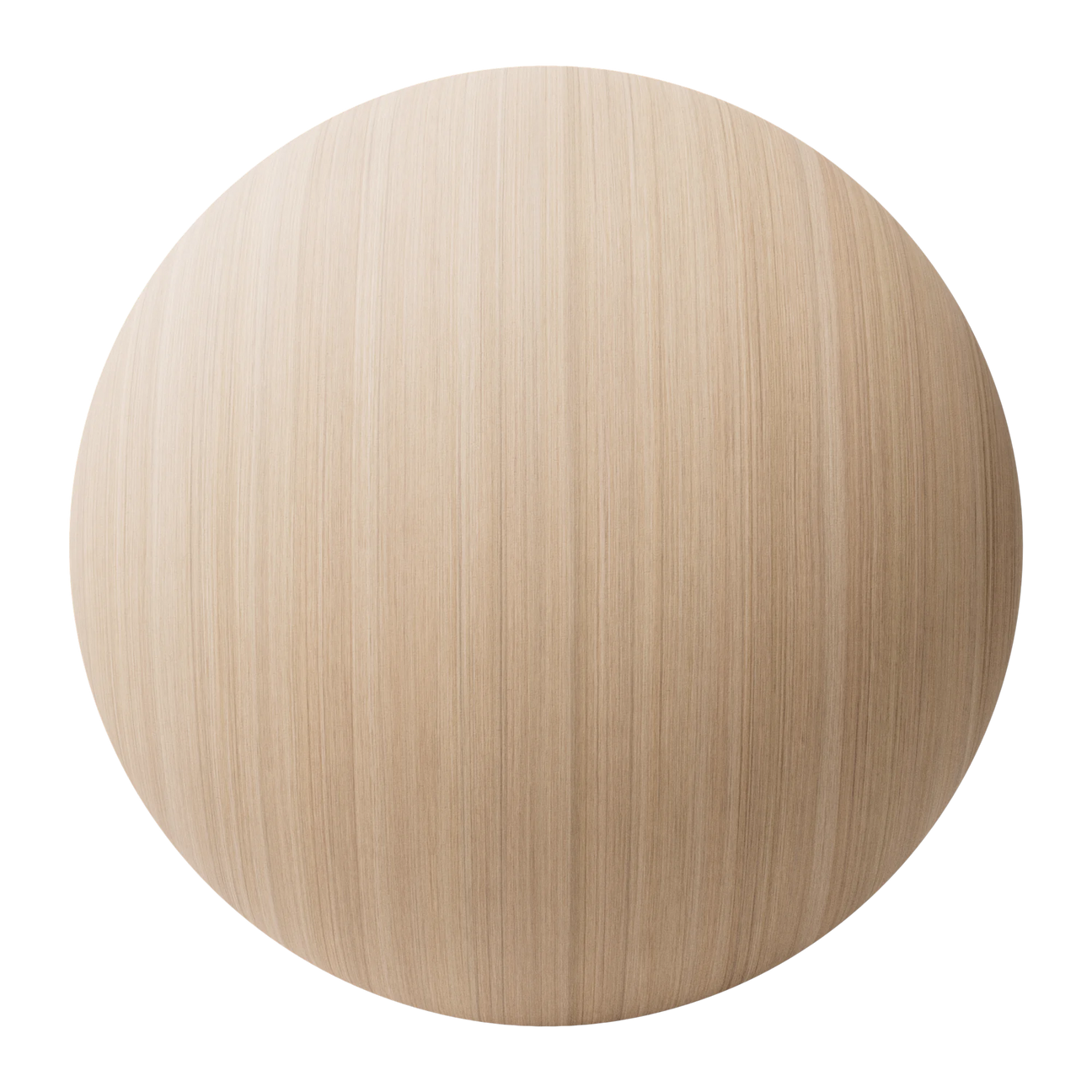 Cherry Rift Sawn Veneer Wood PBR Texture - Sphere Swatch Preview | Superellipse
