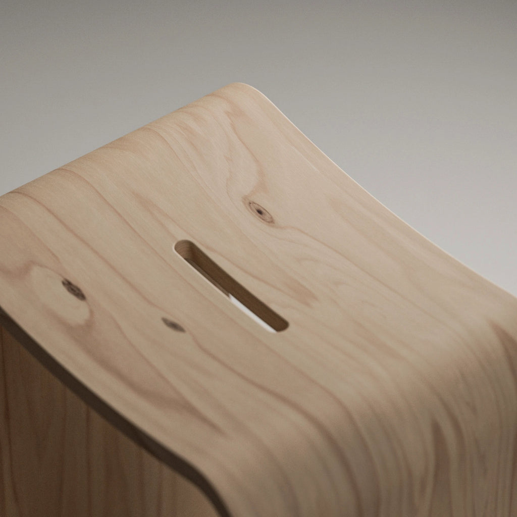 Plywood Wood Veneer PBR Texture - Example Scene Visualization | Superellipse