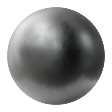 Hand Finished Brushed Steel Metal PBR Texture - Sphere Swatch Preview | Superellipse