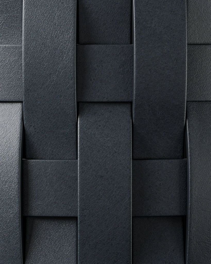 Semi Aniline Fine Grain Leather Navy PBR Texture - Example Scene Visualization | Superellipse