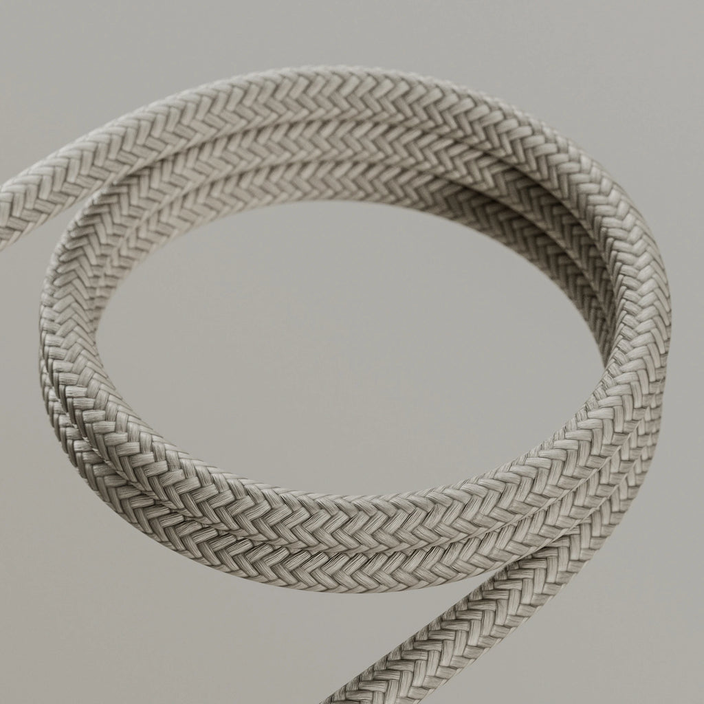 Light Beige Nylon Fine Woven Cord PBR Texture - Example Scene Visualization | Superellipse