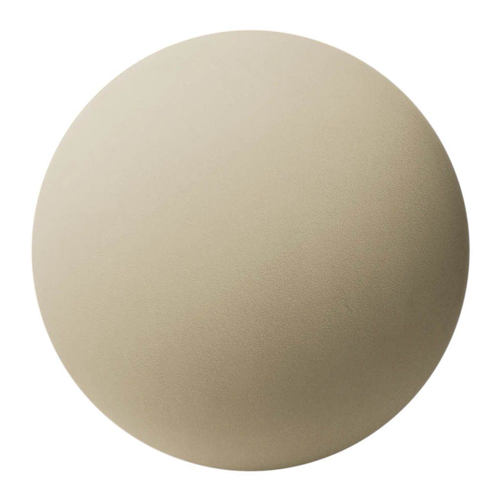 Warm Beige Drywall Plaster PBR Texture - Sphere Swatch Preview | Superellipse