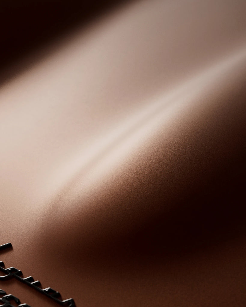 Orange Metallic Satin Paint PBR Texture - Example Scene Visualization | Superellipse