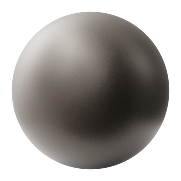Arabica Brown Metallic Satin Paint PBR Texture - Sphere Swatch Preview | Superellipse