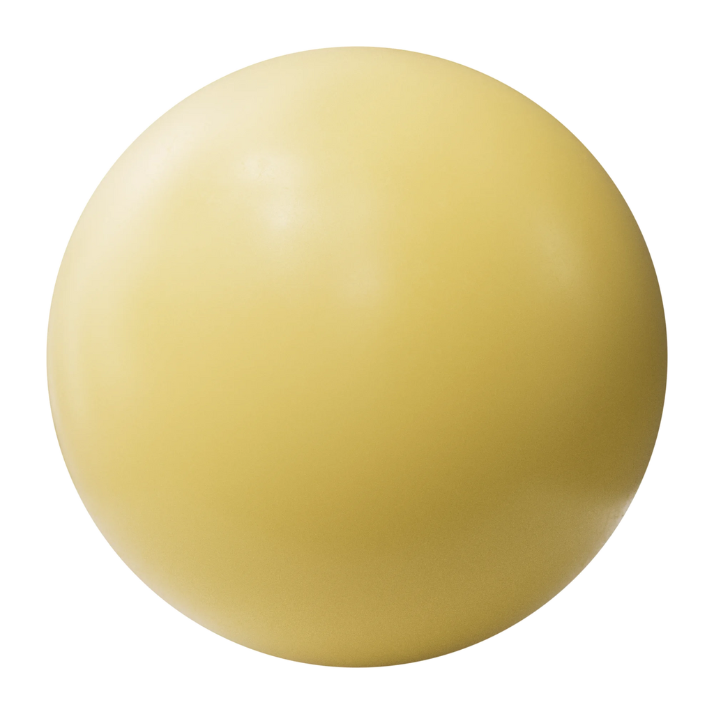 Dusky Citron Yellow Heavily Damaged Plastic PBR Texture - Sphere Swatch Preview | Superellipse