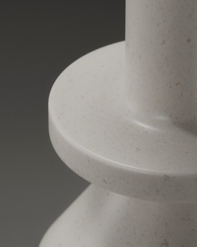 Sawdust Bio Composite Light Recycled Plastic PBR Texture - Example Scene Visualization | Superellipse