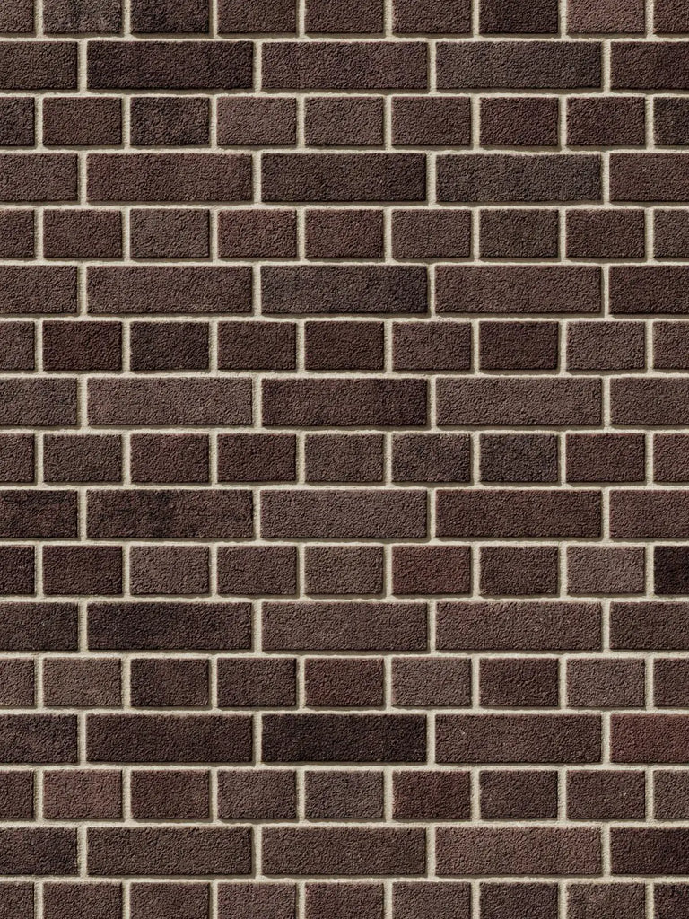 Bordeaux Red Sandfaced Brick English Bond PBR Texture - Example Scene Visualization | Superellipse