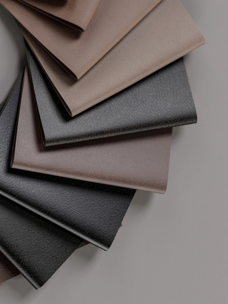 Aniline Full Grain Leather Tan Brown PBR Texture - Example Scene Visualization | Superellipse