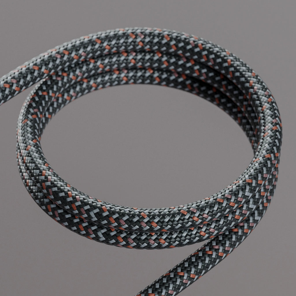 Summit Navy Ember Braided Cord PBR Texture - Example Scene Visualization | Superellipse