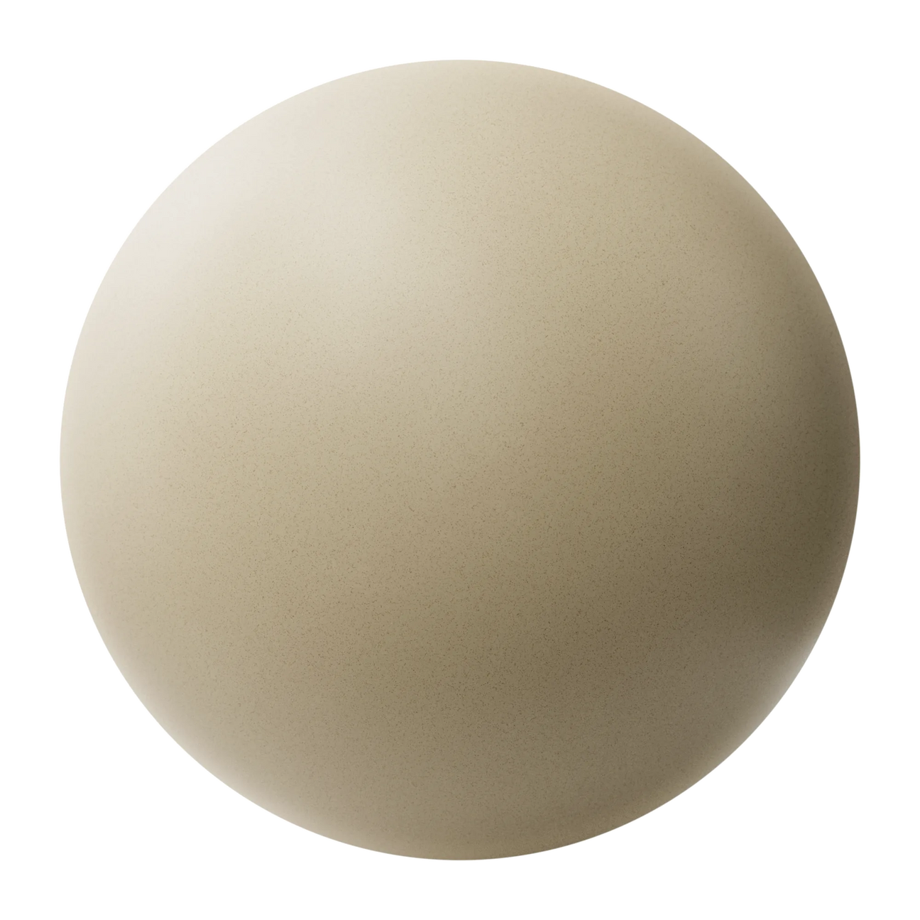 Speckled Wheat Yellow Recycled Plastic PBR Texture - Sphere Swatch Preview | Superellipse
