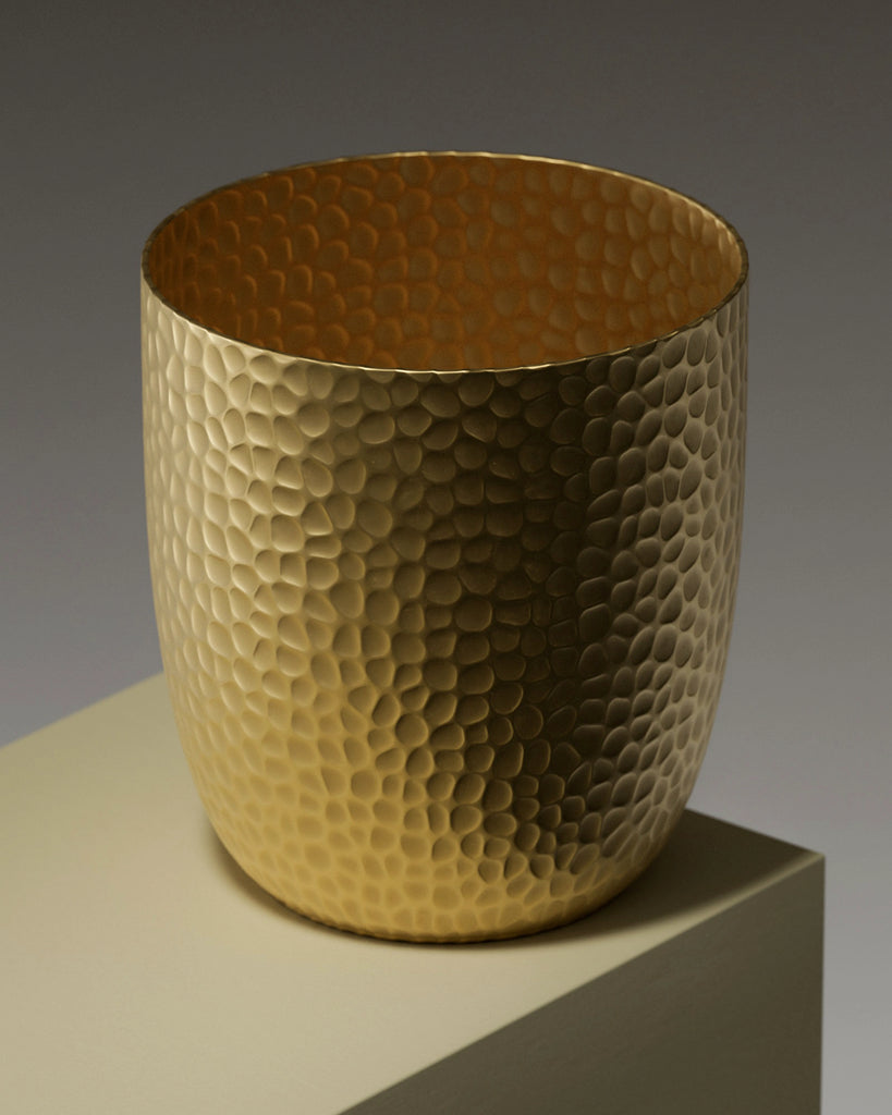 Hand Hammered Gold Metal PBR Texture - Example Scene Visualization | Superellipse