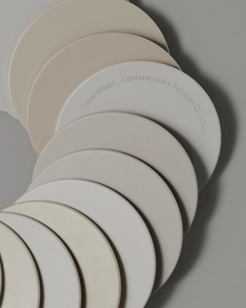 Pavillion Grey Lightly Worn Plastic PBR Texture - Example Scene Visualization | Superellipse