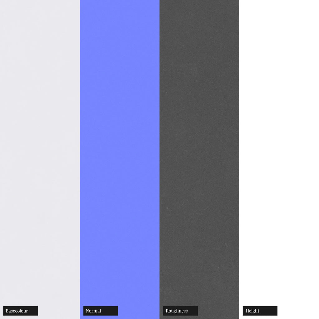 Sandblasted Matte Aluminium Metal PBR Texture - Example Scene Visualization | Superellipse