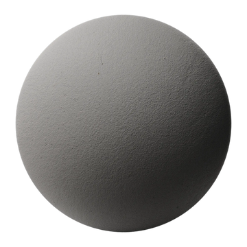 Nero Mineral Based Clay Plaster PBR Texture - Sphere Swatch Preview | Superellipse