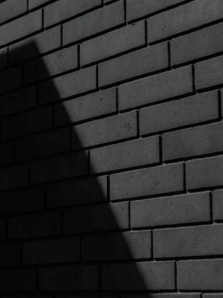 Concrete Dark Architectural Brick Offset PBR Texture - Example Scene Visualization | Superellipse