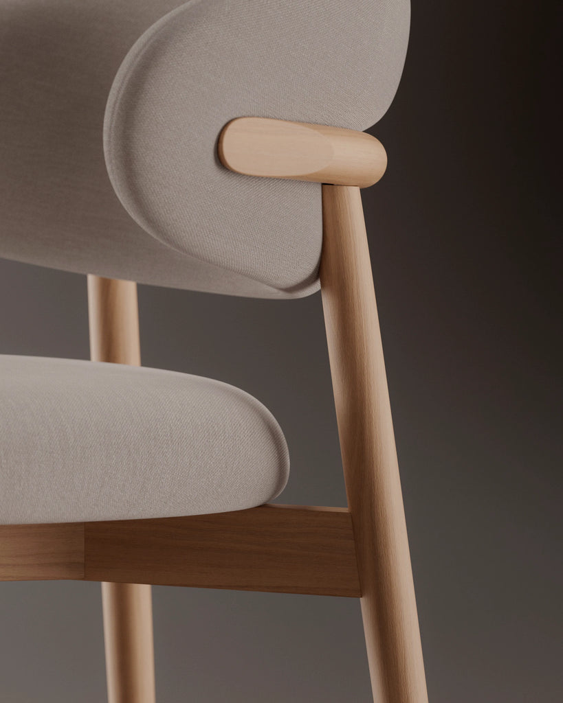 Red Oak Book Matched Veneer Wood PBR Texture - Example Scene Visualization | Superellipse