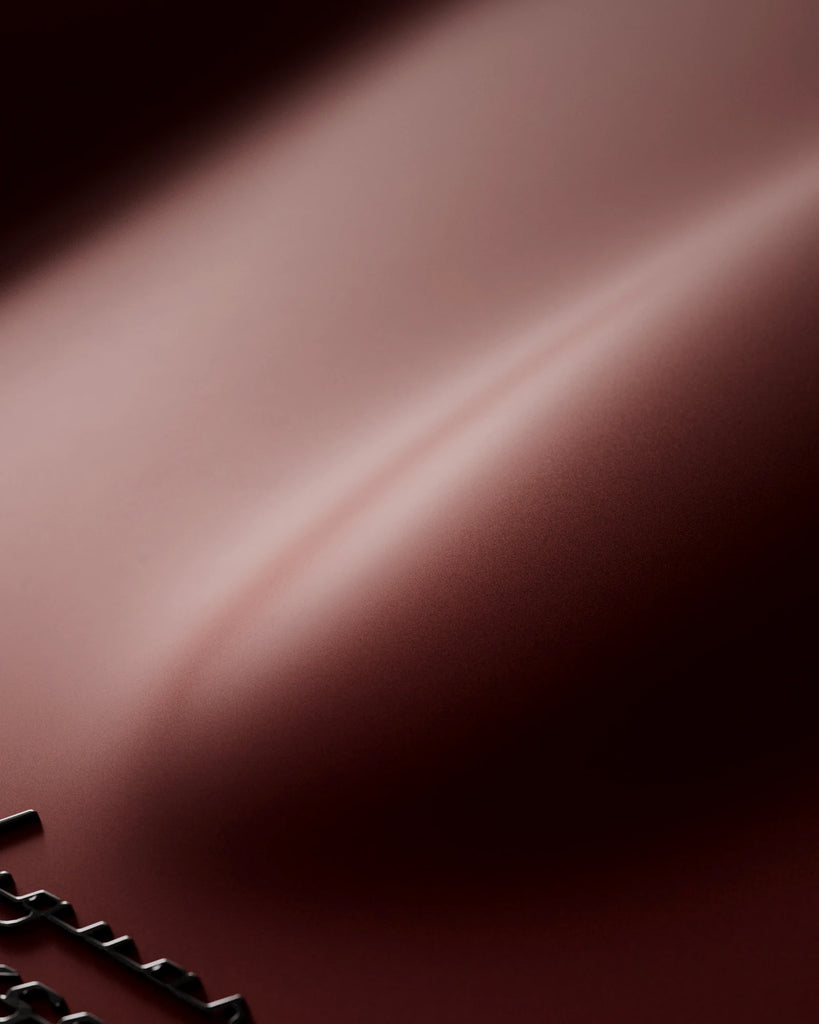 Racing Red Metallic Satin Paint PBR Texture - Example Scene Visualization | Superellipse