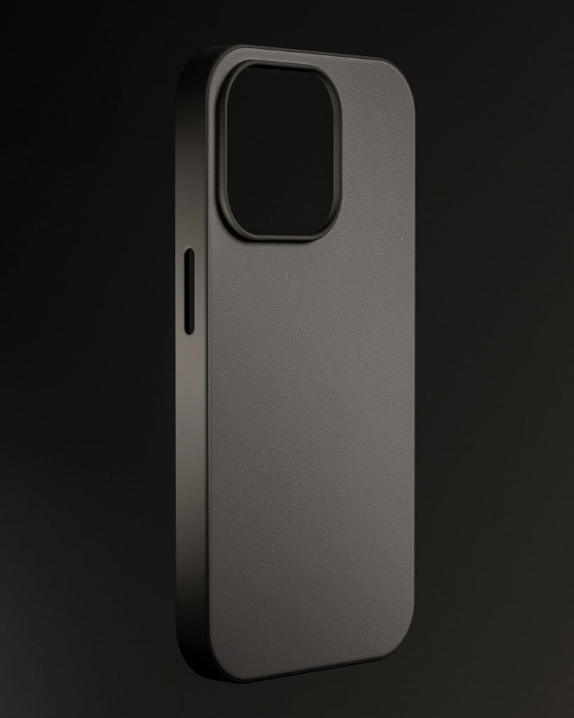 Faux Leather Fine Grain Anthracite PBR Texture - Example Scene Visualization | Superellipse