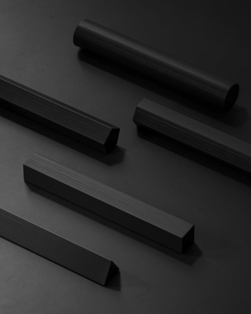 3D Printed Black Filament Plastic 0 4mm PBR Texture - Example Scene Visualization | Superellipse