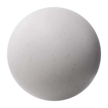 Fine Light Grey Bioplastic PBR Texture - Sphere Swatch Preview | Superellipse