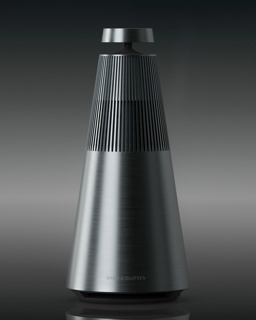 Buffed Linear Brushed Zinc Metal PBR Texture - Example Scene Visualization | Superellipse