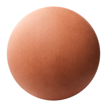 Tuscany Red Clay Plaster Facade PBR Texture - Sphere Swatch Preview | Superellipse
