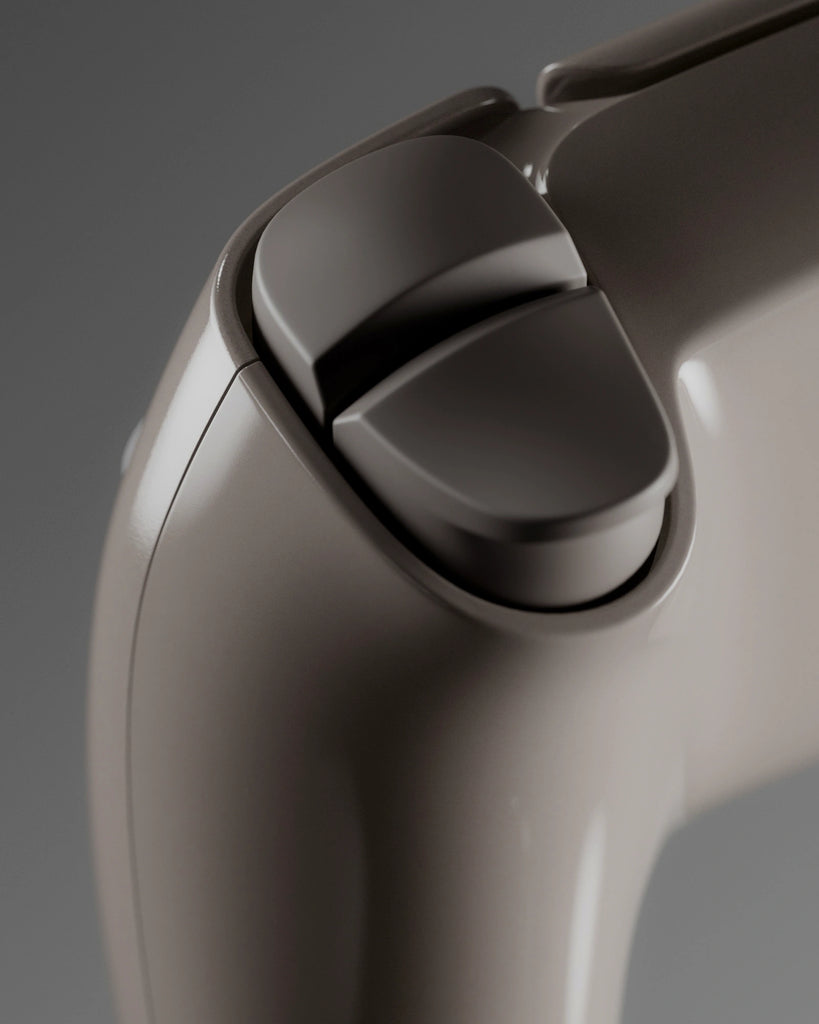 Clay Brown High Gloss Finish Plastic PBR Texture - Example Scene Visualization | Superellipse