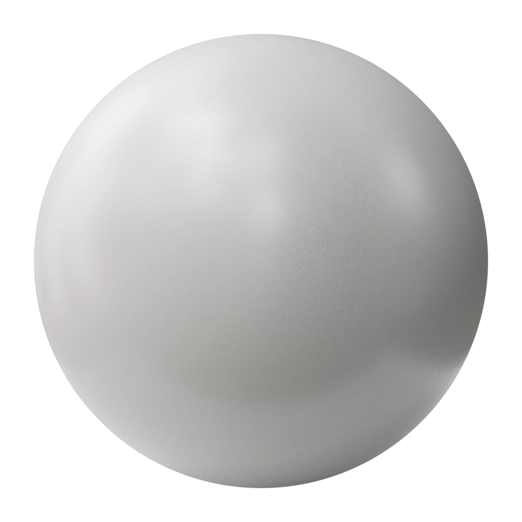 Silver Metallic Flaked Plastic PBR Texture - Sphere Swatch Preview | Superellipse
