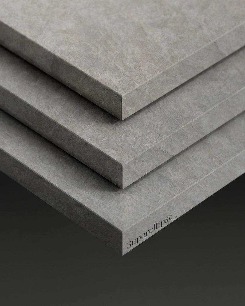 Light Grey Limestone Slab PBR Texture - Example Scene Visualization | Superellipse