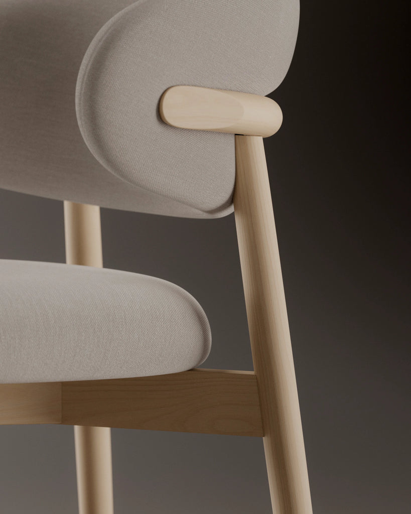 Maple Book Matched Veneer Wood PBR Texture - Example Scene Visualization | Superellipse