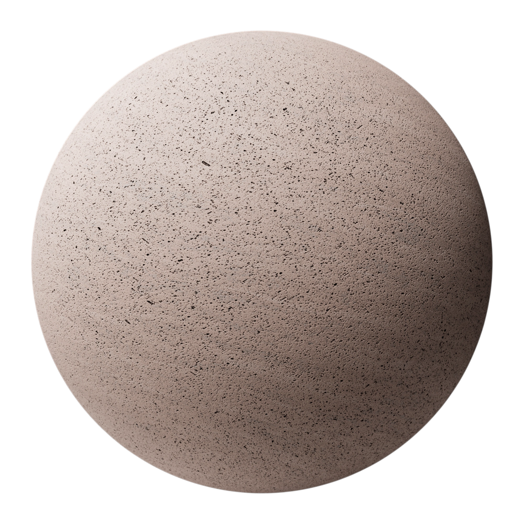 Orchal Red Sandstone Pitted PBR Texture - Sphere Swatch Preview | Superellipse