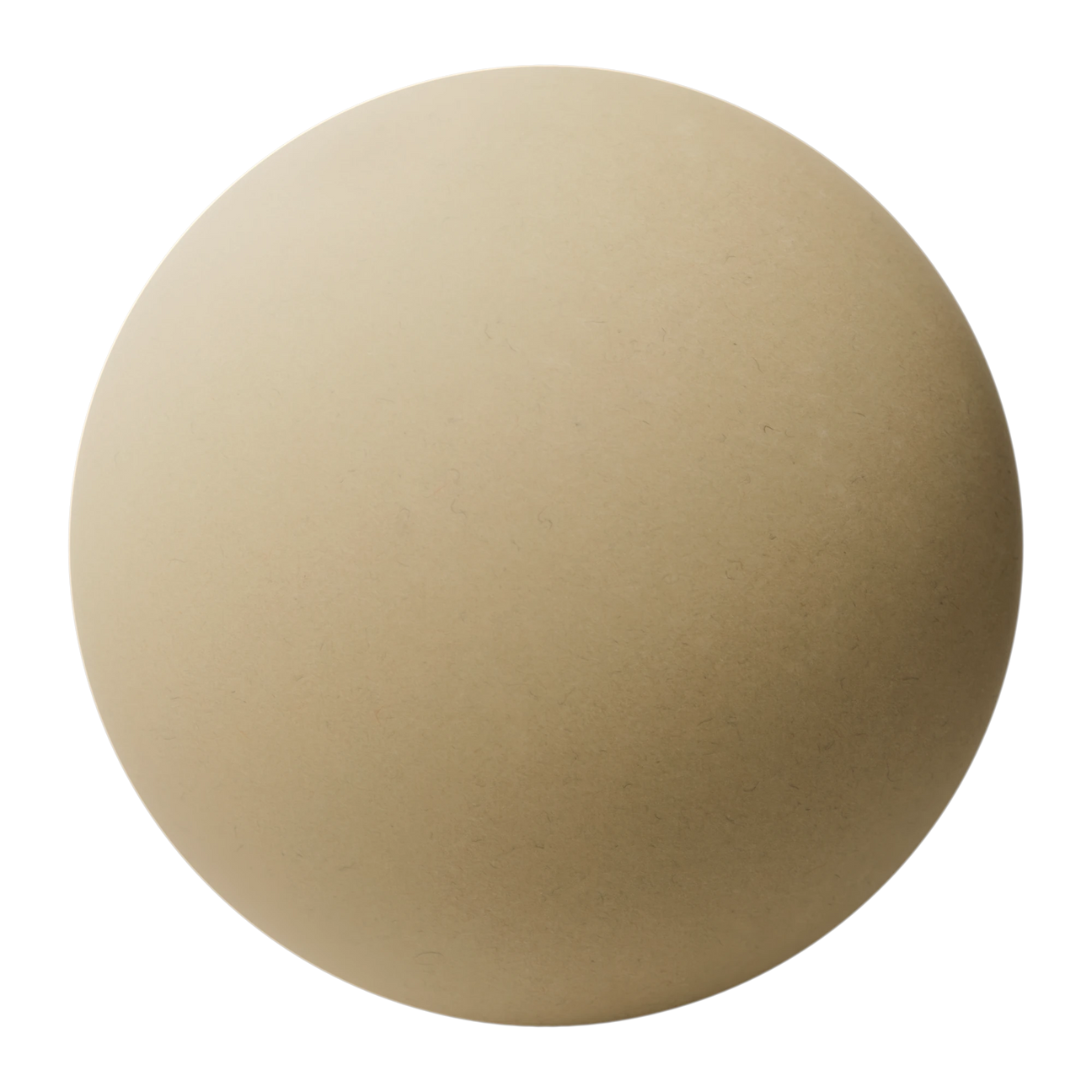 Textured Sandstone Natural Finish Paper PBR Texture - Sphere Swatch Preview | Superellipse