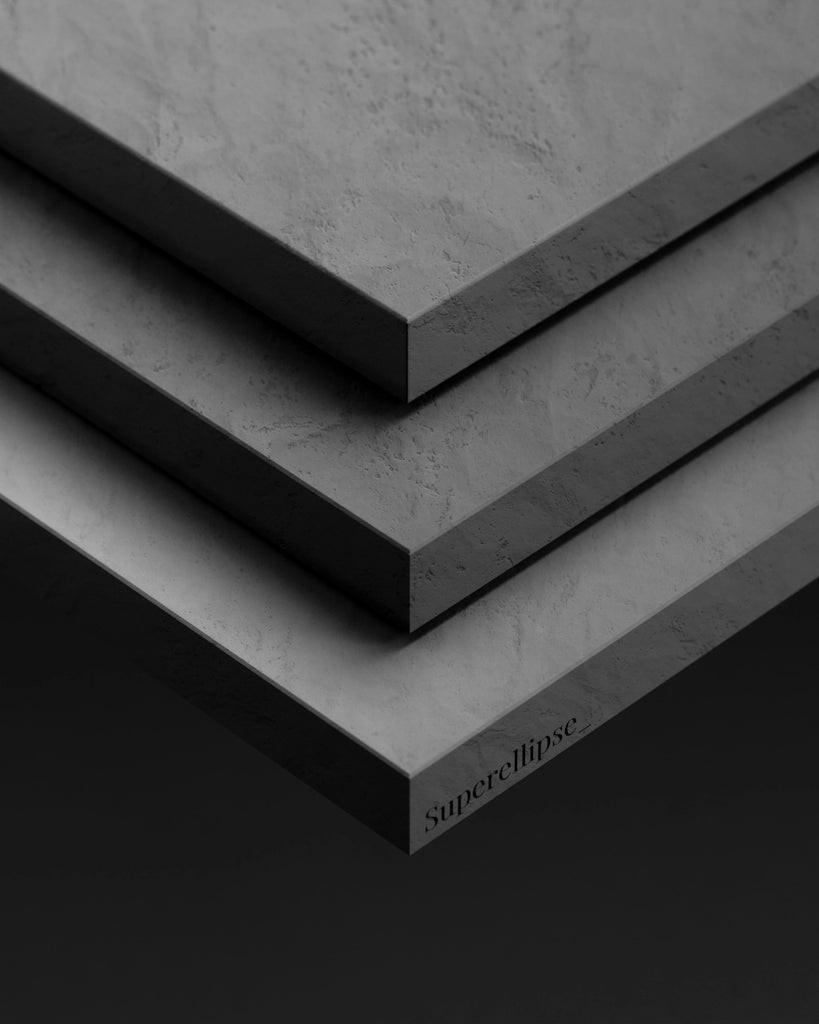 Mineral Oiled Soapstone Natural Cut PBR Texture - Example Scene Visualization | Superellipse