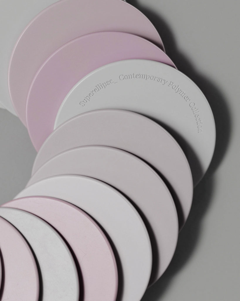 Off White Heavily Damaged Plastic PBR Texture - Example Scene Visualization | Superellipse