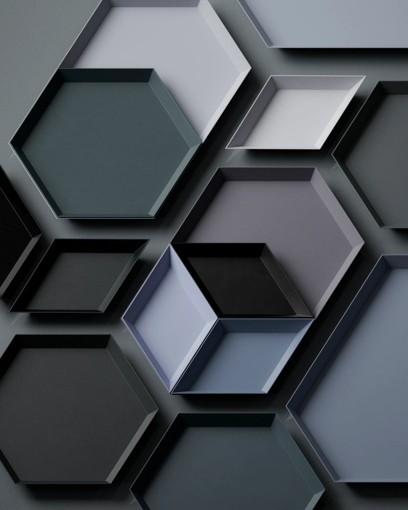 Caviar Black Satin Finish Plastic PBR Texture - Example Scene Visualization | Superellipse