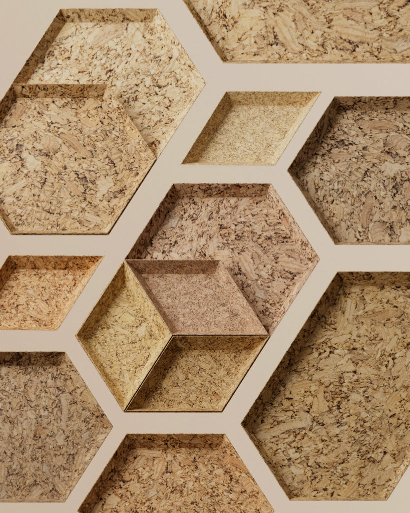 Natural Cork 02 PBR Texture - Example Scene Visualization | Superellipse