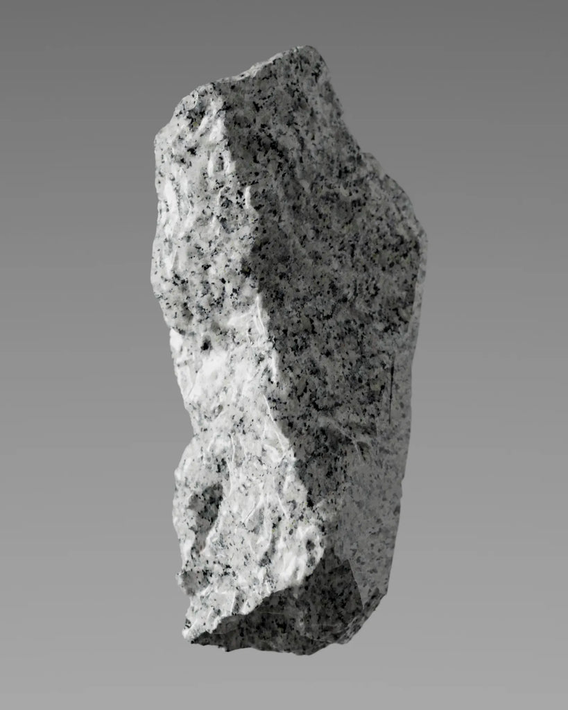 Heather Grey Polished Granite Slab PBR Texture - Example Scene Visualization | Superellipse